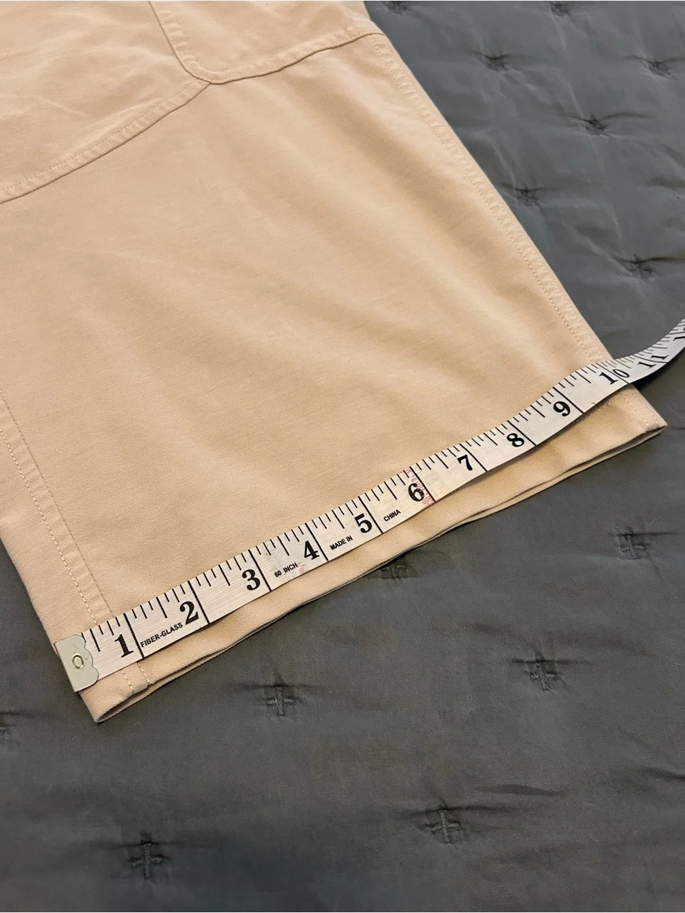 Lululemon Light Utilitech Cargo Pocket High Rise Crop Natural Ivory Size 28